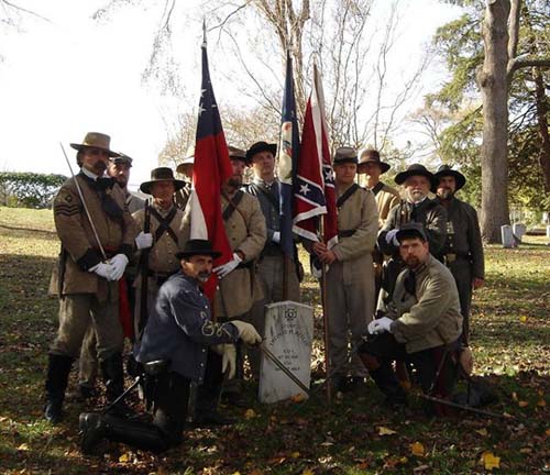 47th Members at Hollywood Cemetery dedication